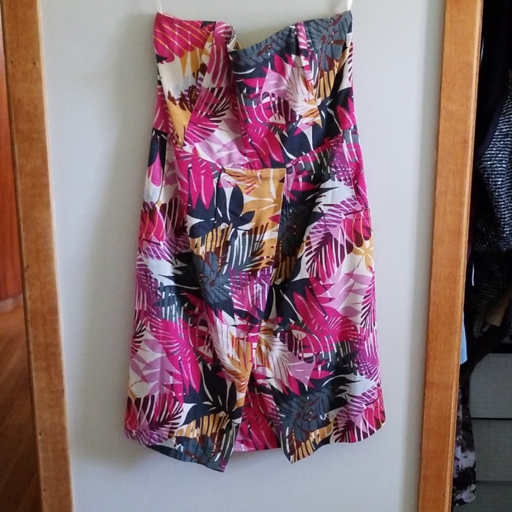 Strapless, Banana Republic dress